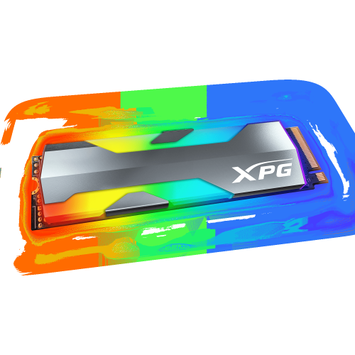 Твердотельный накопитель ADATA 500Гб SSD M.2 XPG SPECTRIX S20G [ASPECTRIXS20G-500G-C]